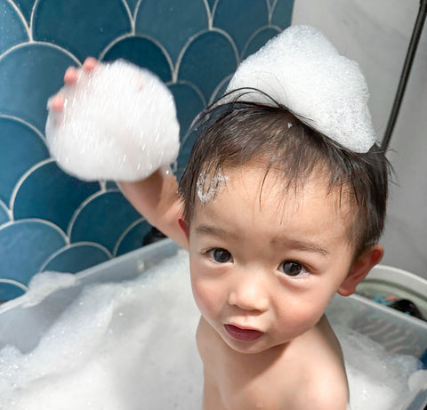 泡泡沐浴露: 集安全樂趣的泡泡浴