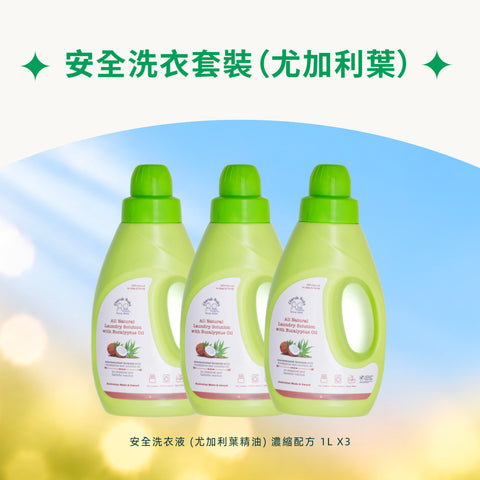 Laundry Solution Set (Eucalyptus)