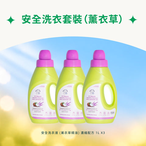 Laundry Solution Set (Lavender)